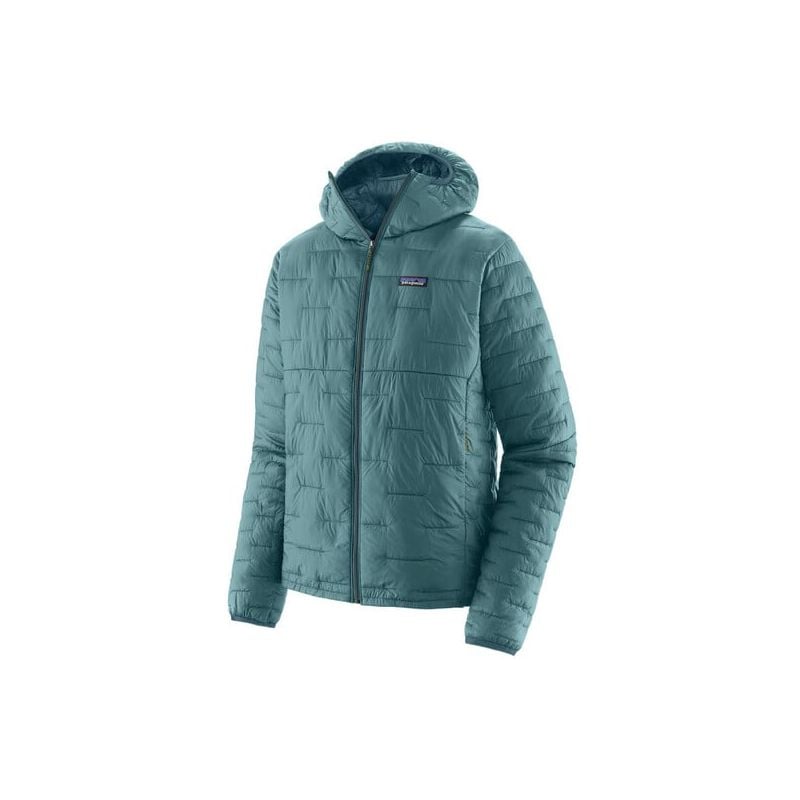 Heren Patagonia Micro Puff Hoody (Wetland Blue) jas