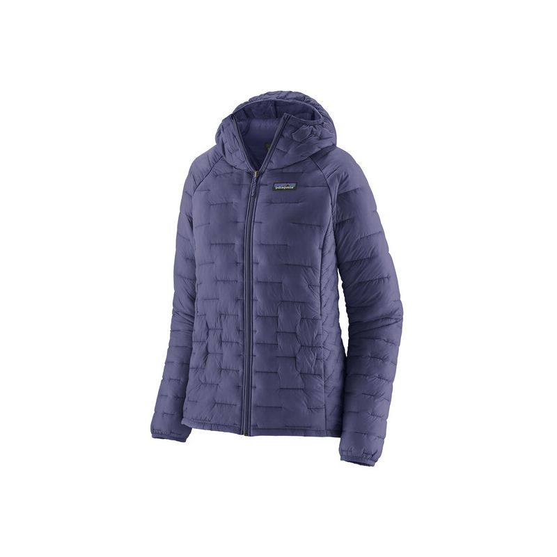 Donsjack voor dames Patagonia W's Micro Puff Hoody (Solstice Purple)