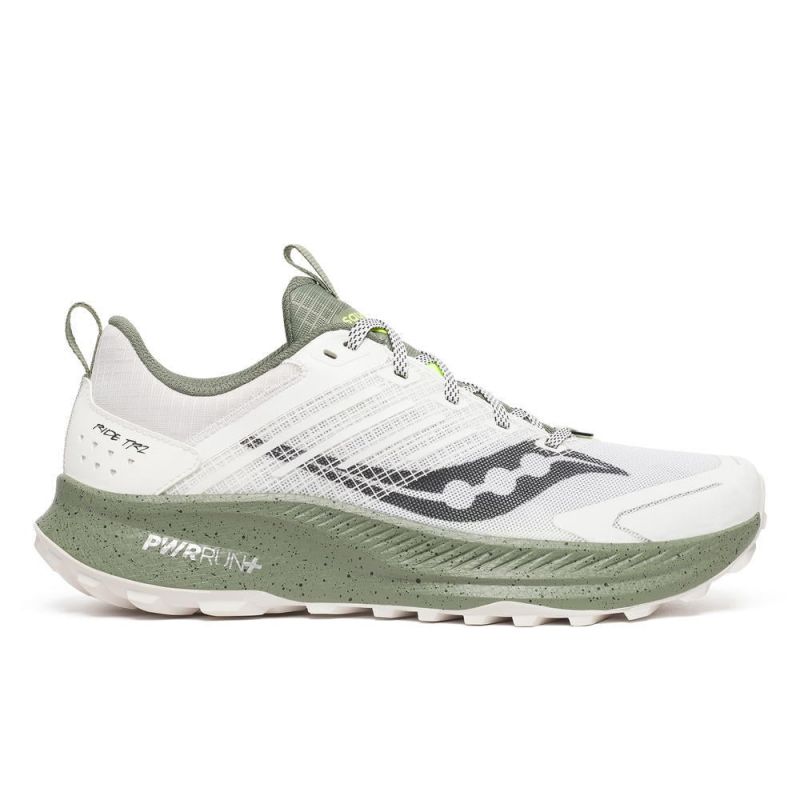 Trailrunning-Schuhe Saucony RIDE TR2 (WHITE/OLIVINE) Männer