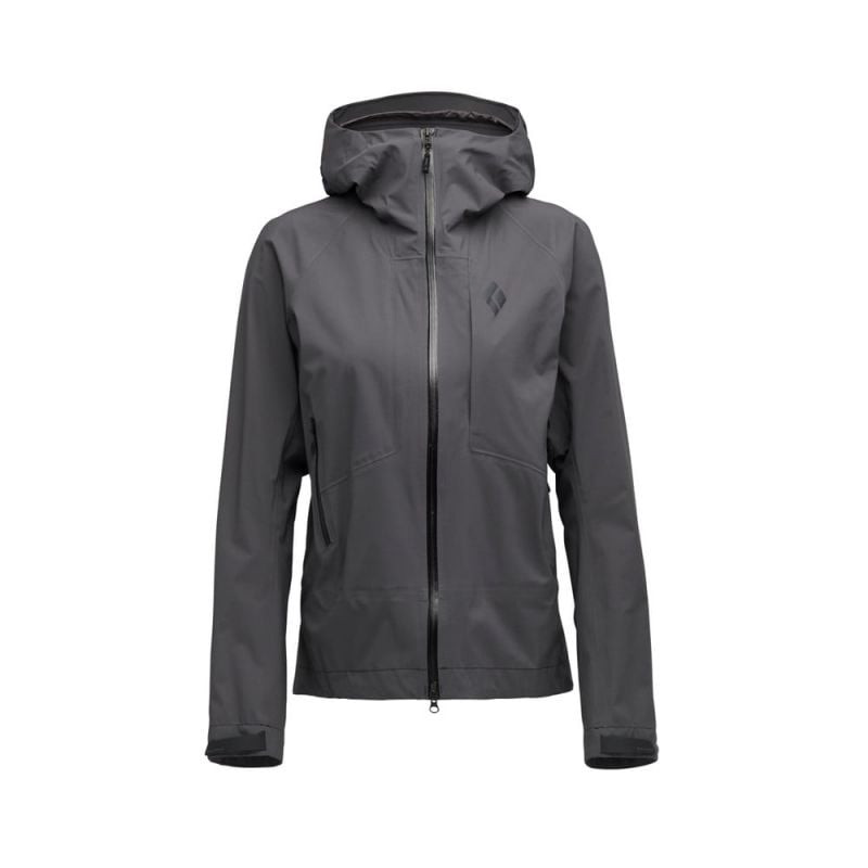 Hardshell-jakke til kvinder Black Diamond W HIGHLINE STRETCH SHELL (Antracit)