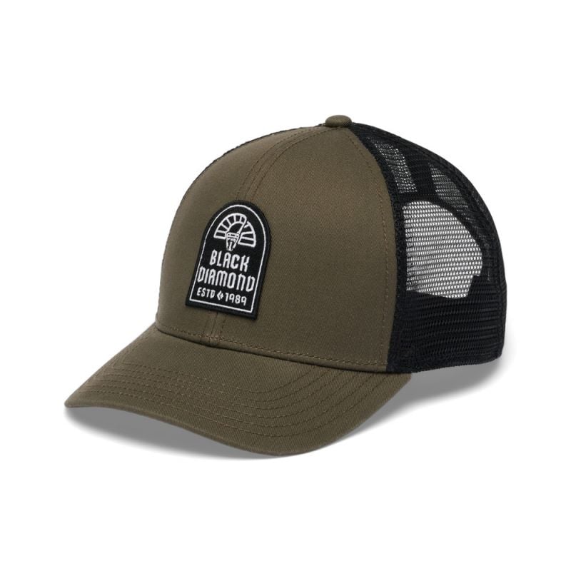 Cap Black Diamond BD TRUCKER HAT (Basalt-Svart-Svart Cam Patch)