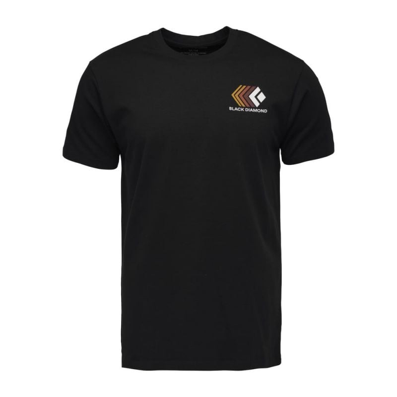 Camiseta Black Diamond M FADED SS TEE (Negro) Hombre