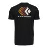 T-Shirt Black Diamond M FADED SS TEE (Black) Mann