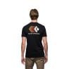 T-Shirt Black Diamond M FADED SS TEE (Black) Mann