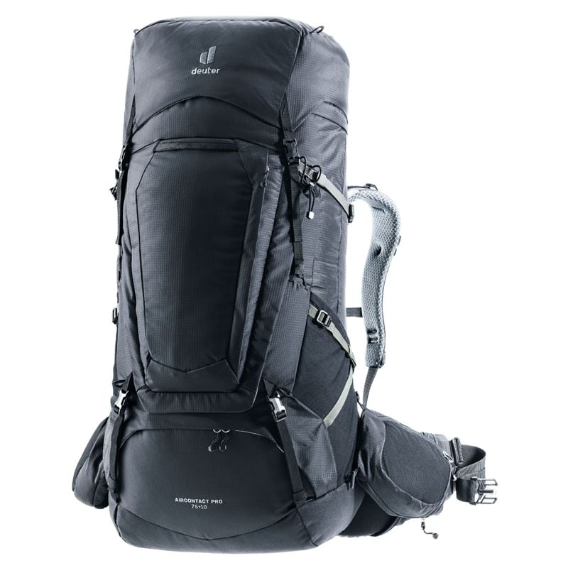 Vaellusselkärepä Deuter Aircontact Pro 75+10 (mustat)