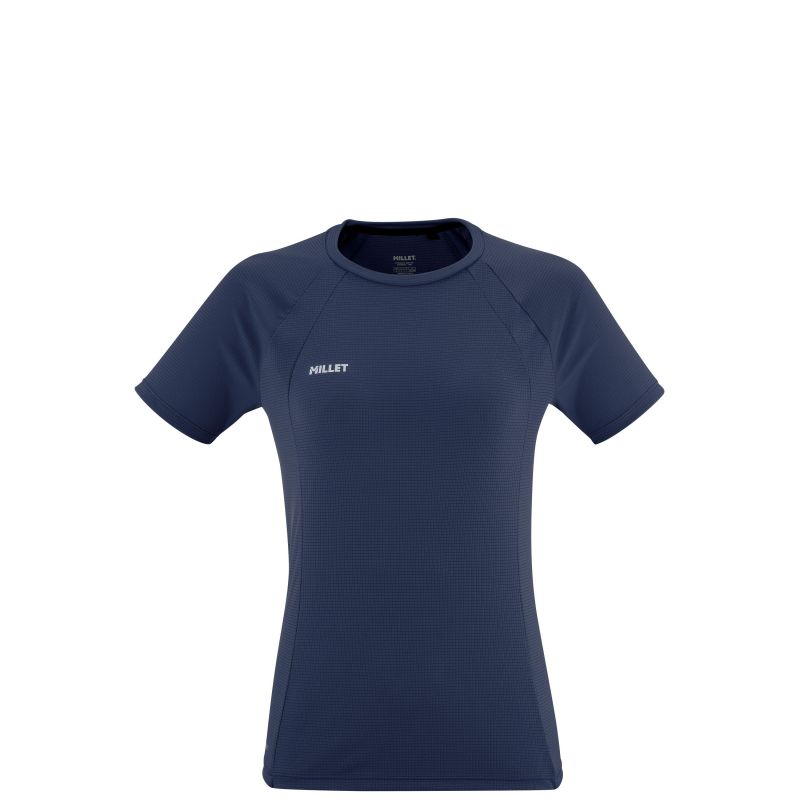 T-skjorte fra Mountaineering Millet FUSION TS SS W (SAPHIR/SAPHIR) Women's