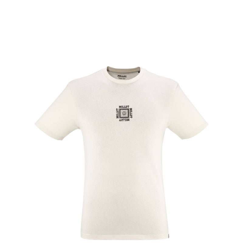 Klatre-T-skjorte for menn Millet CIMAI COLLABSSM (FOGGY DEW)