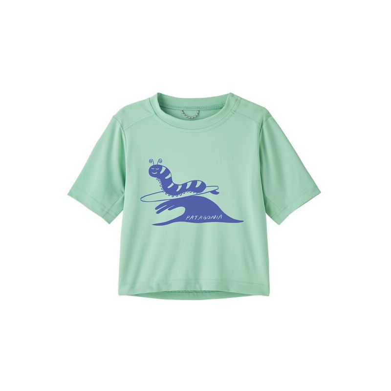 Vesi T-paita Patagonia Baby Cap SW T-paita (Caterpillar Chiller: Rinsed Green) Baby