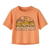Vesi T-paita Patagonia Baby Cap SW T-paita (Fitz Roy Rays: Heirloom Peach) Baby
