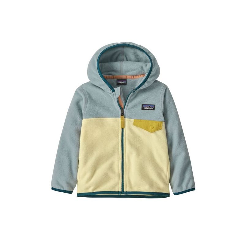 Veste polaire bébé PATAGONIA Micro D Snap-T (Buttercup Yellow) Bébé