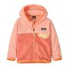 Chaqueta polar bebé Patagonia Micro D Snap-T (Peak Pink) Bebé