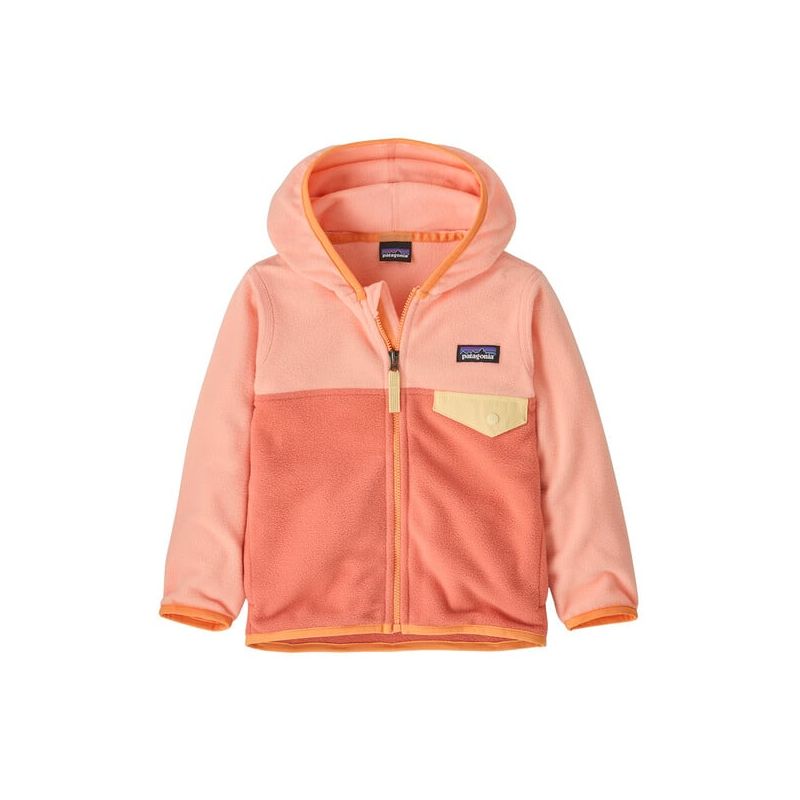 Baby fleecejack Patagonia Micro D Snap-T (Peak Pink) Baby