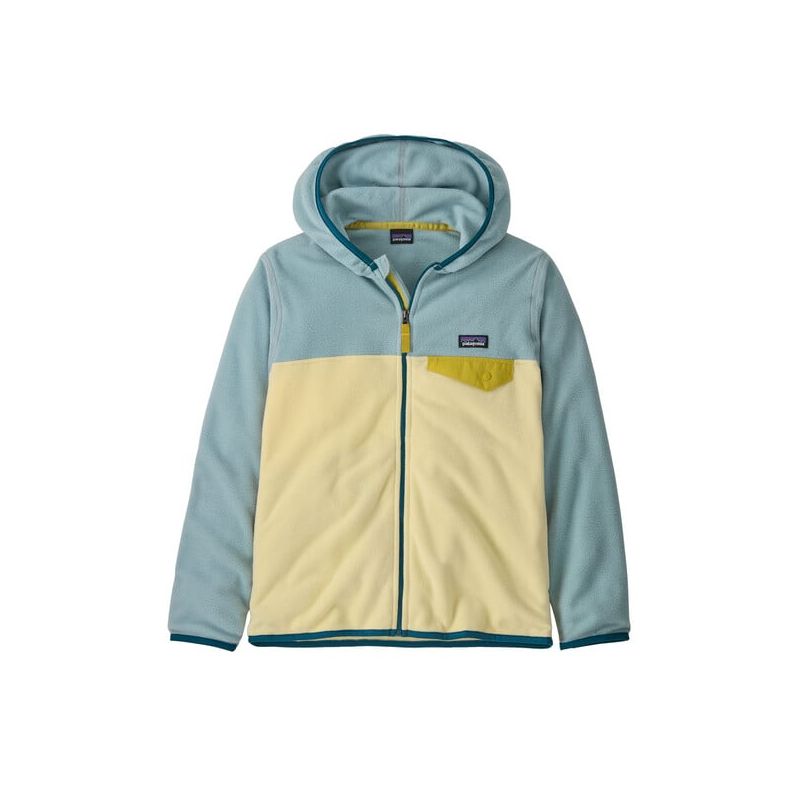 Lasten fleecetakki Patagonia Micro D Snap-T (Buttercup Yellow) Lapsi