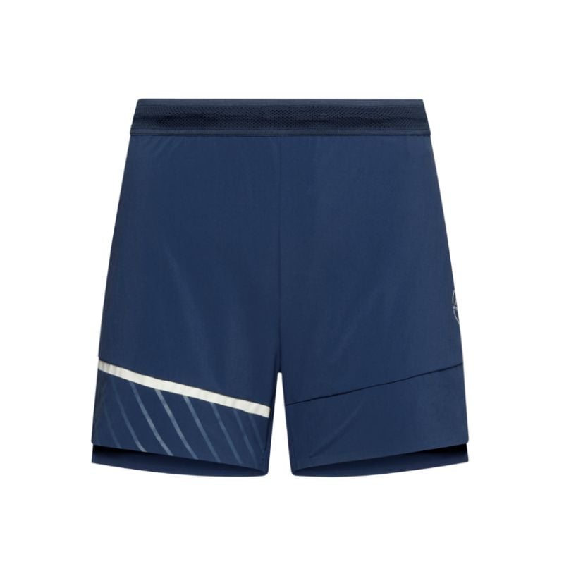 Pantaloncini da arrampicata da donna La Sportiva Comp Short W (Night Sky/Chalk)