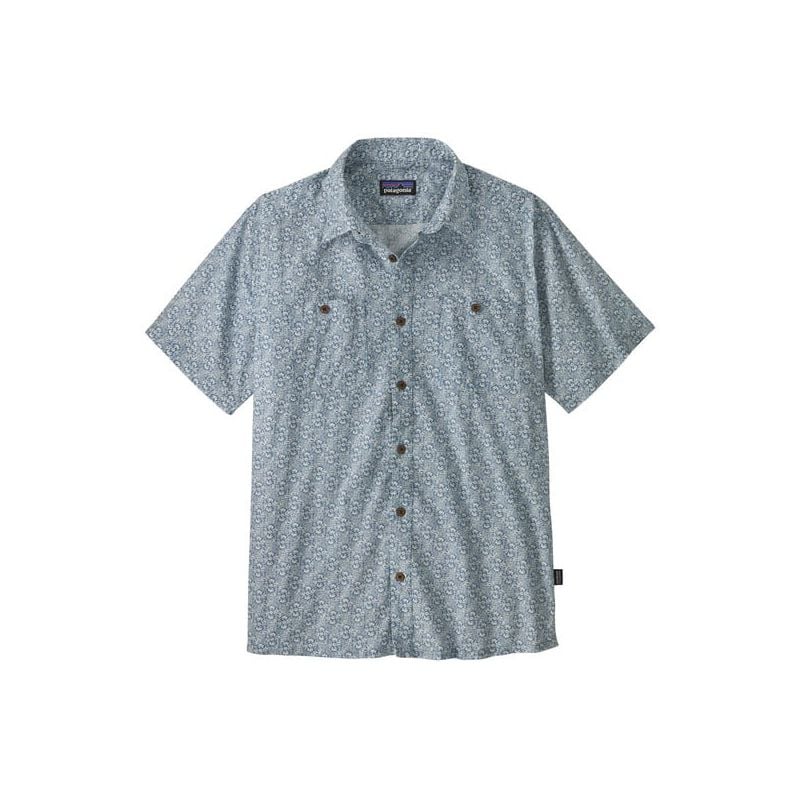 Patagonia Camicia Back Step (Mountain Breeze: Still Blue) Uomo