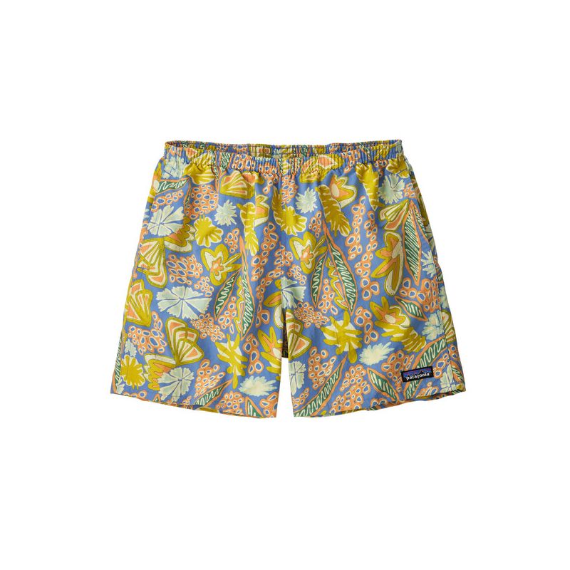 Badeshorts for menn Patagonia baggies shorts - 5in (Flourish: Abundant Blue)