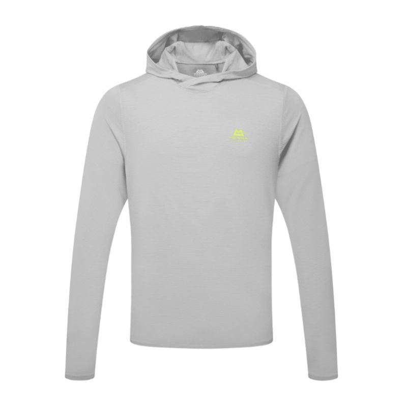 Kapuzenpullover MOUNTAIN EQUIPMENT Glace Hooded Mens Top (Mist) Mann
