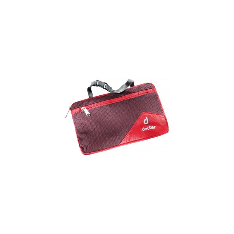 DEUTER Wash Bag Lite II toilettaske (Rød/Aubergine)
