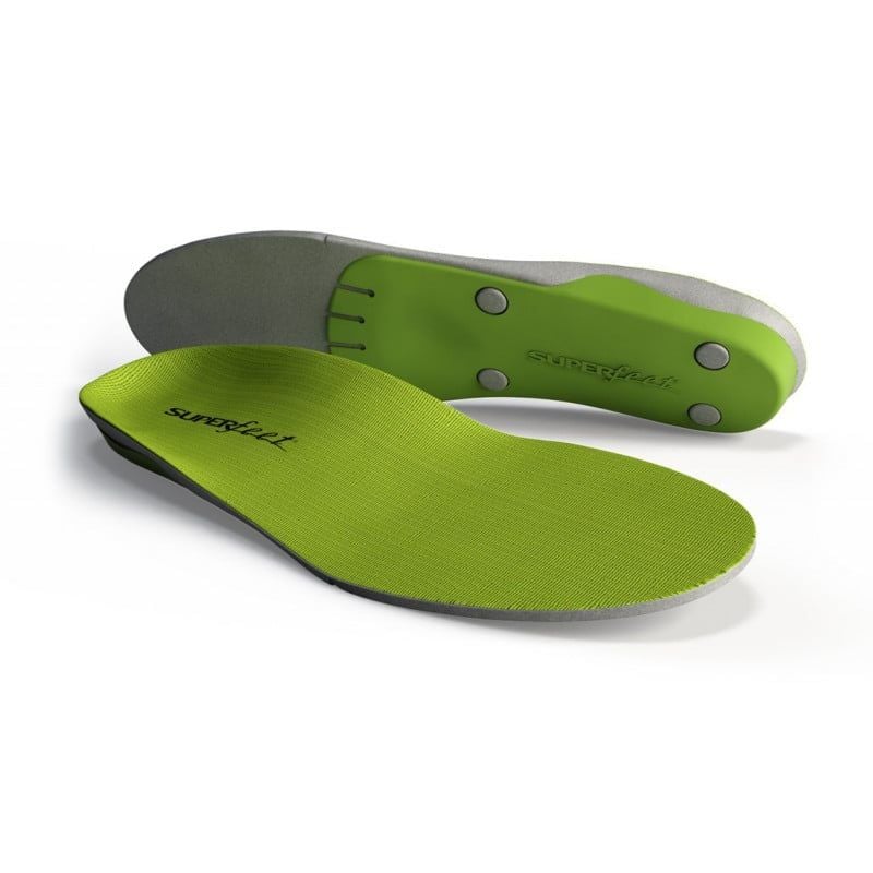 Schoeninlegzool Superfeet Trim to fit veelzijdig groen hoge profiel