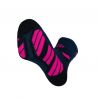 TRAIL ULTRA.2 "MID" SOCKE BLAU/ROSA