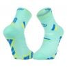 Calze da trail BV sport SOCQUETTE TRAIL ULTRA.2 "MID" (NERO/GRIGIO)