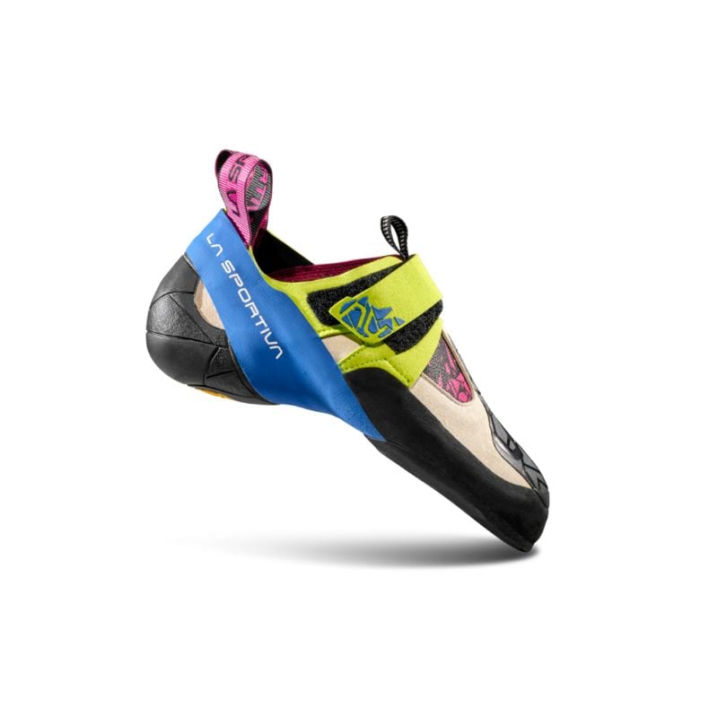 Chausson d'escalade LA SPORTIVA Skwama Woman (Apple Green/Cobalt Blue) Femme
