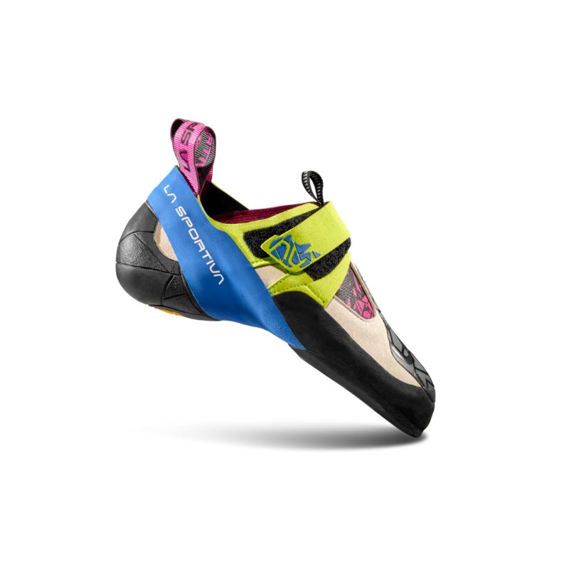 Klatresok til kvinder La Sportiva Skwama Woman (Apple Green/Cobalt Blue)