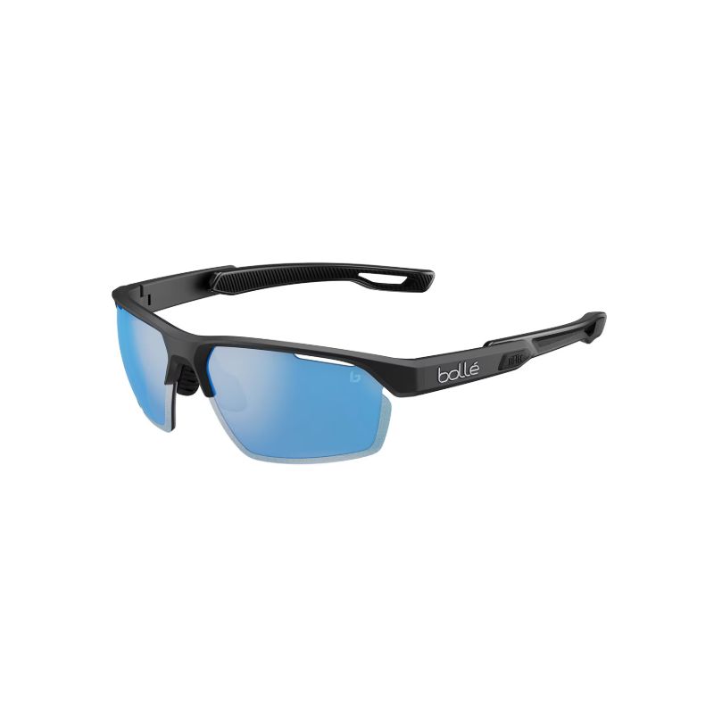 BOLLE VICTUS PRO Solglasögon (Black Matte Sky Blue Polarized)