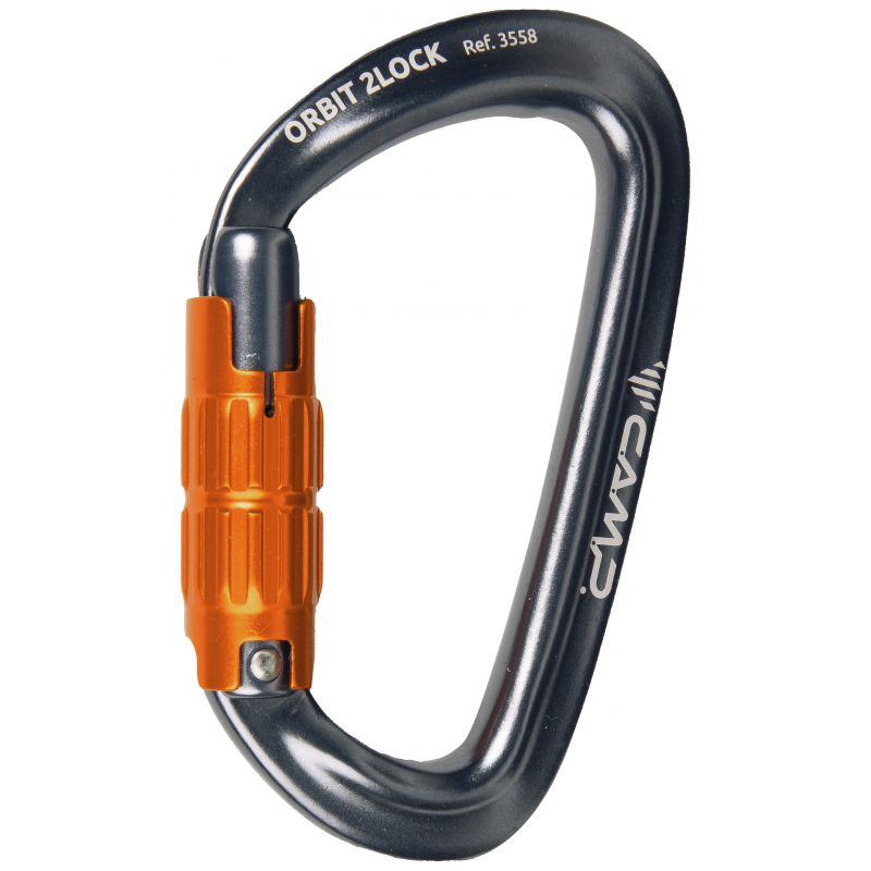 Karbinhake Camp ORBIT 2LOCK (Gun metal)