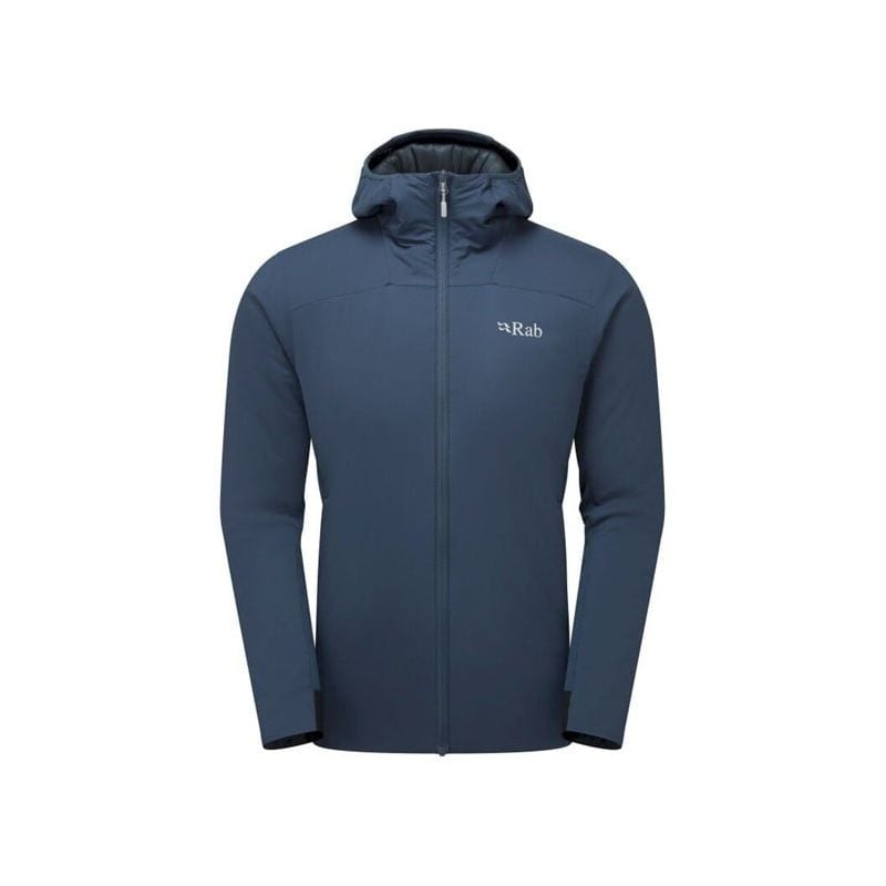 Men's insulated jacket Rab Xenair Alpine Flex Jacket (Tempest blue)