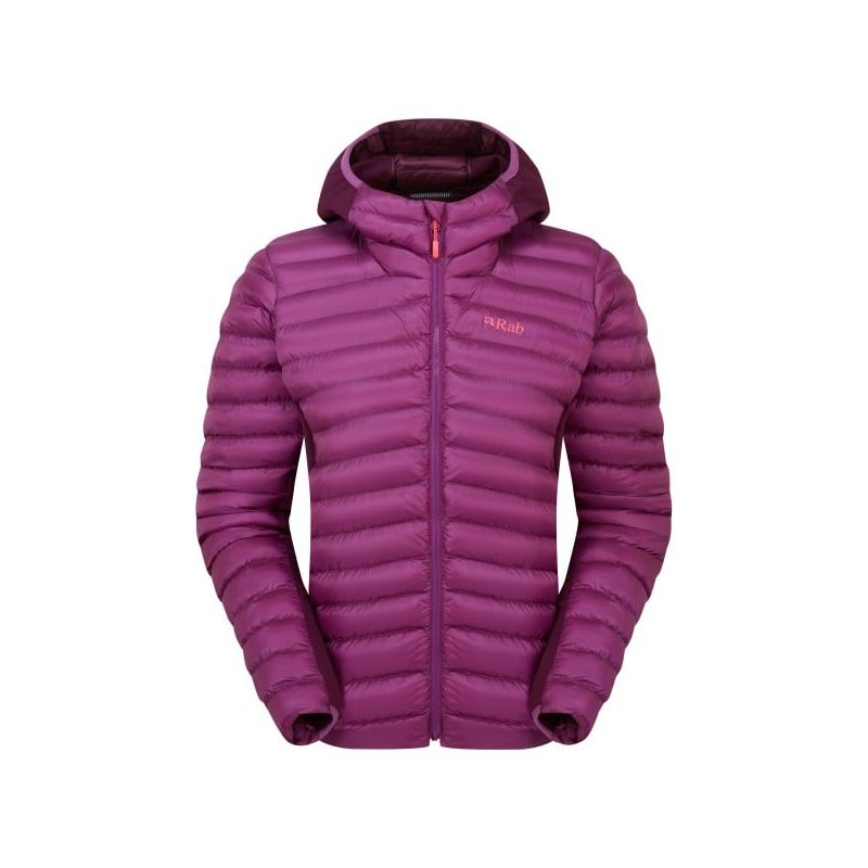 Dunjacka Rab Cirrus Flex Hoody Wmns (Plum/Mulberry) Dam