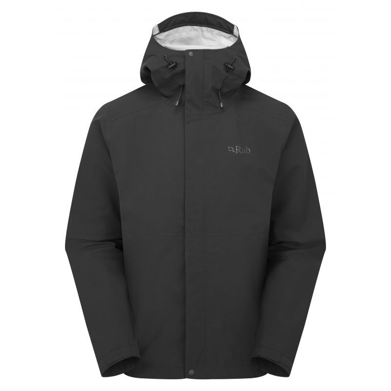 Vanntett jakke for menn Rab Firewall Jacket (Black)
