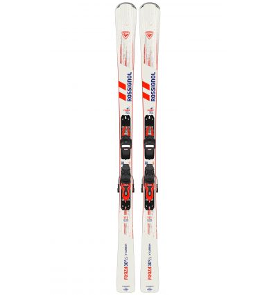 ROSSIGNOL Epic スキーセット 赤白 Rossignol FORZA 30' V-CA XPRESS / XPRESS 11 GW B83 BLACK/HOT RED