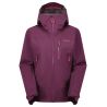 Chaqueta impermeable Rab Downpour Mountain Jacket Wmns (Mulberry) Mujer