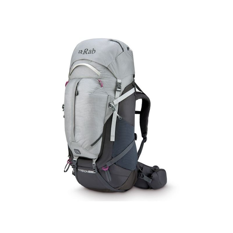 Mochila de senderismo para mujer Rab Hyperon 65 ND (Dark Pewter/Anthracite)