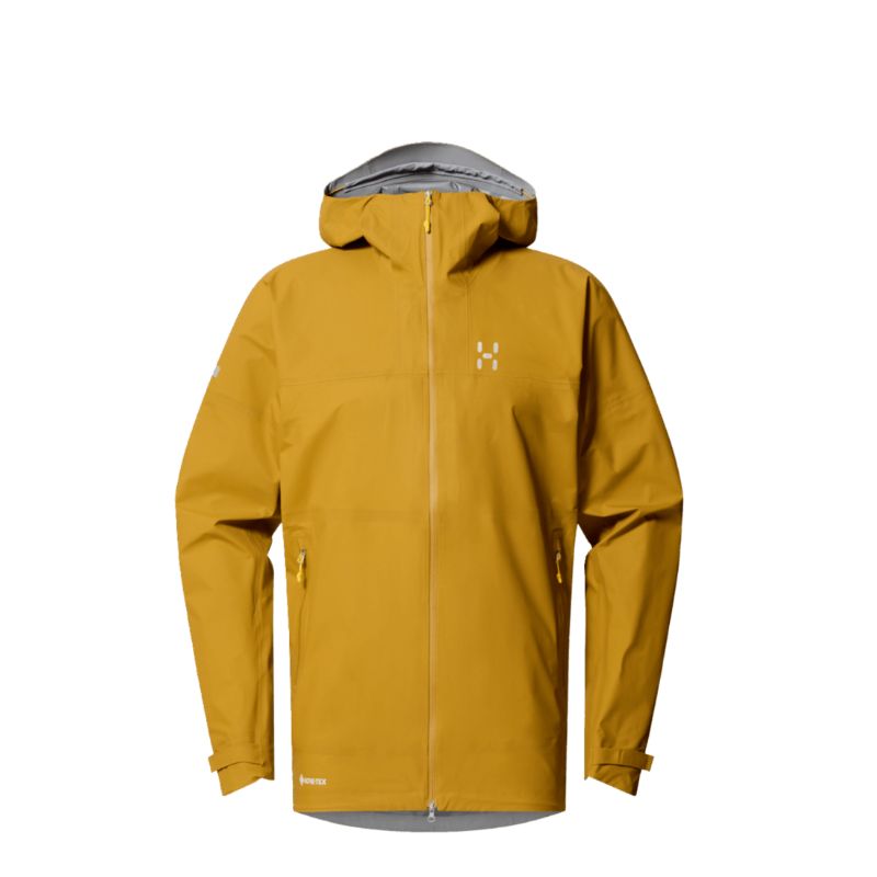HAGLOFS L.I.M Airak GTX Jas Heren (Kleigeel) Waterdichte jas voor heren