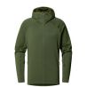 Miesten HAGLOFS Magma Mid Hood (merilevänvihreä) fleece