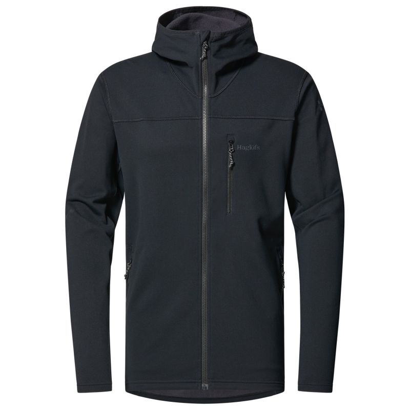 Felpa con cappuccio HAGLOFS Rosson Mid Hood Uomo (Nero) Homme
