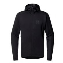 Chaqueta con capucha HAGLOFS L.I.M Mid Multi II Hood Men (True Black) para hombre