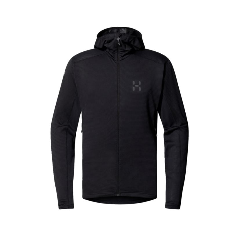 Veste à capuche HAGLOFS L.I.M Mid Multi II Hood Men (True Black) Homme 
