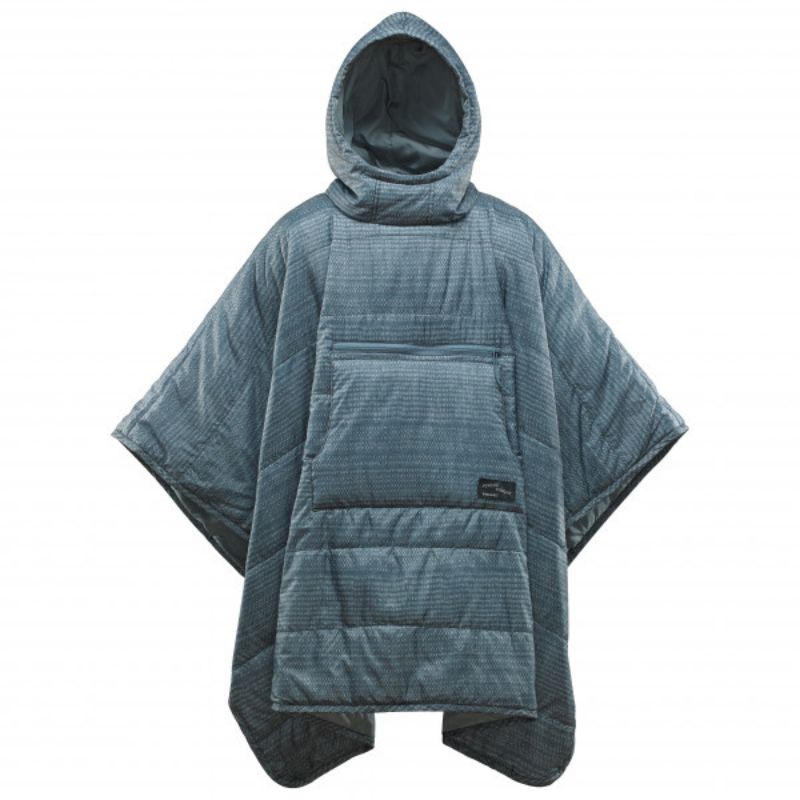 Poncho Thermarest Honcho Poncho (Blue woven print)