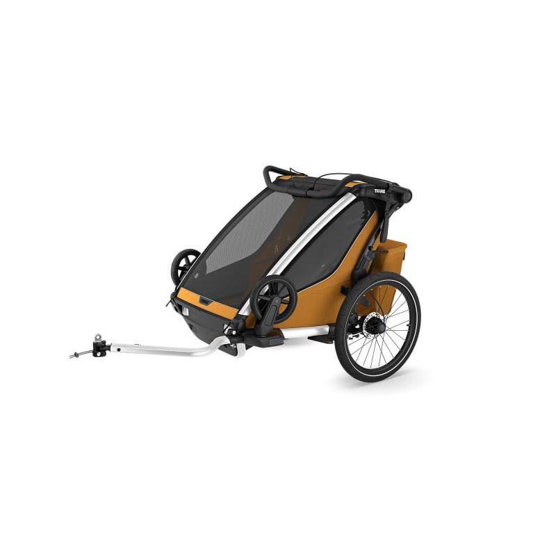 Chariot Sport 2 Dubbel Thule (Natuurlijk goud)