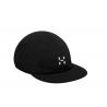 HAGLOFS Brand Five Panel Cap (True Black)