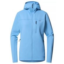 HAGLOFS Rosson Mid Hood Fleece til dame (himmelblå)