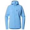 Pile HAGLOFS Rosson Mid Hood Donna (Blu cielo)
