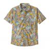 Camisa Patagonia M's Go To Shirt (Flourish: Abundant Blue) Hombre