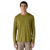 Heren-T-shirt met lange mouwen Patagonia M's L/s Cap Cool Daily Graphic Shirt (Cochamo Crack: Textile Green X-dye)