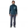Forro polar Patagonia M's R1 Air Full-Zip Hoody (Tidal Teal) Hombre
