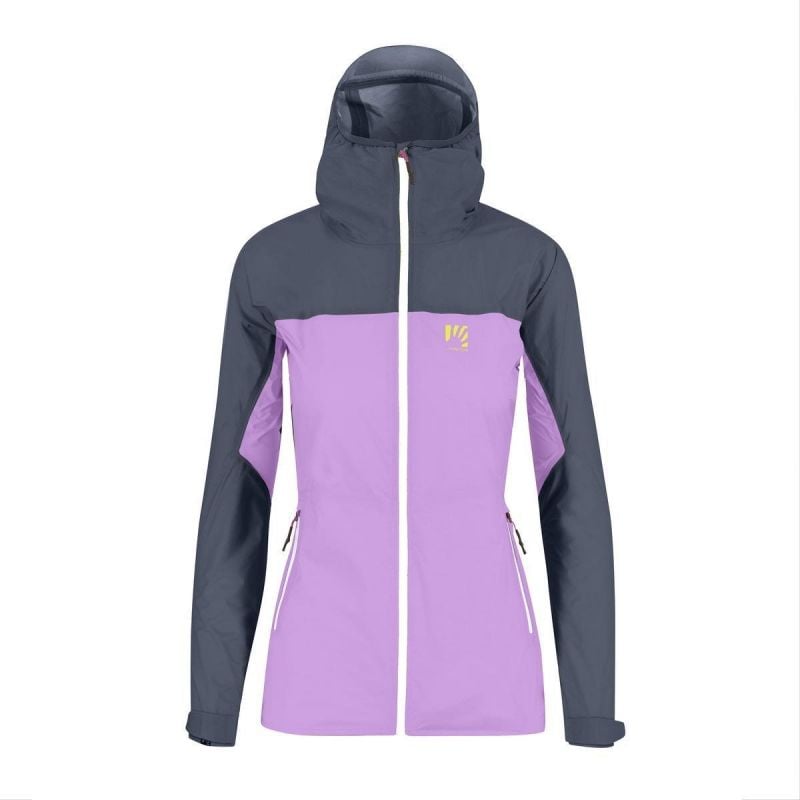 Naisten polkutakki Karpos LAV.RAIN EVO W JKT (OMBRE BLUE/BLOOM)
