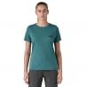 T-shirt Patagonia Women's W's Cap Cool Daily Graphic ('73 Skyline: Wetland Blue X-Dye)